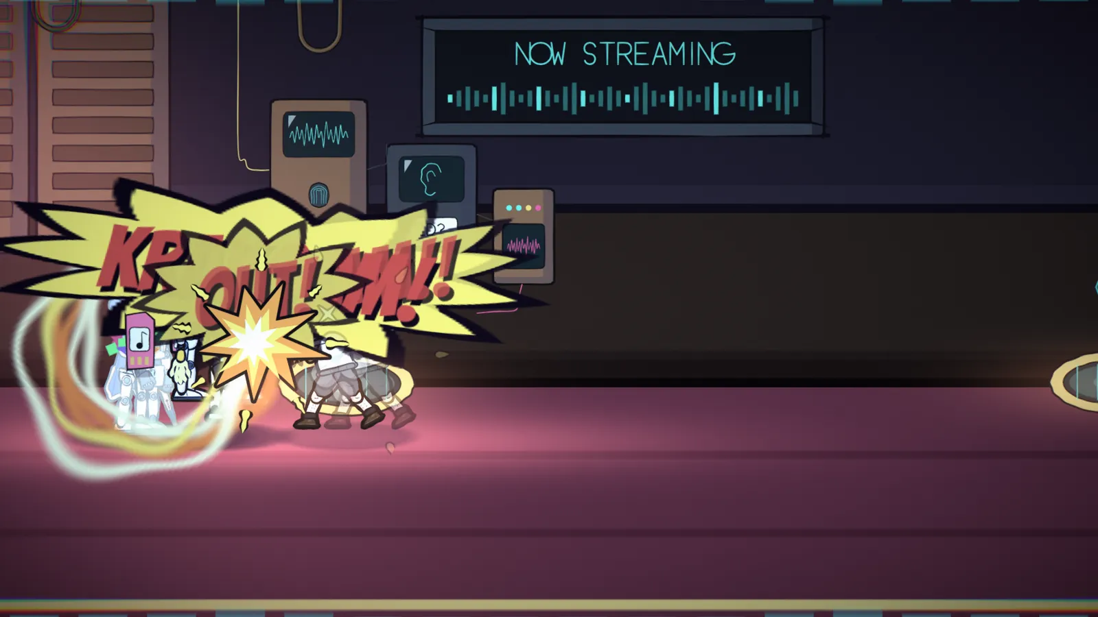 Brawl inside the Booth Depot
