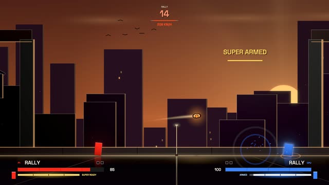 A SUPER ARMED callout at Concrete Dawn as a fighter readies a signature shot.