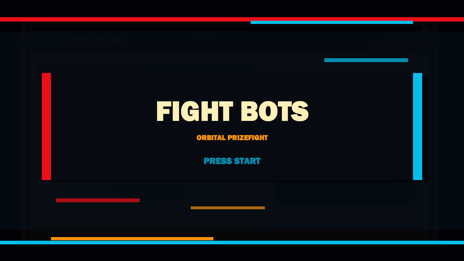 Fight Bots game title screen