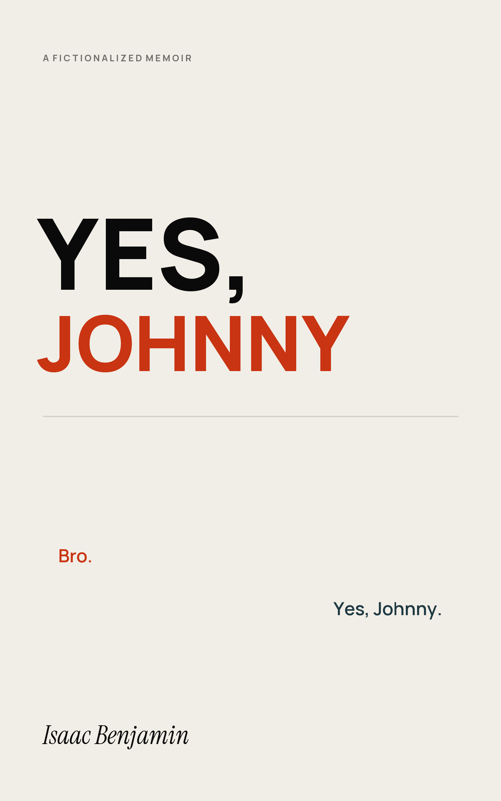 Yes, Johnny book cover
